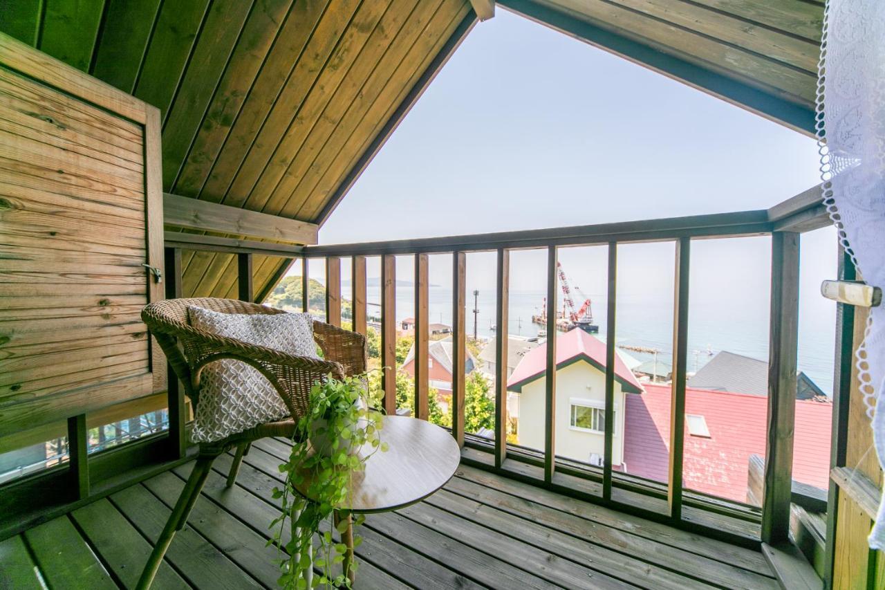 Villa Awaji Seaside Log House In Goshiki 1 Sumoto Exterior foto