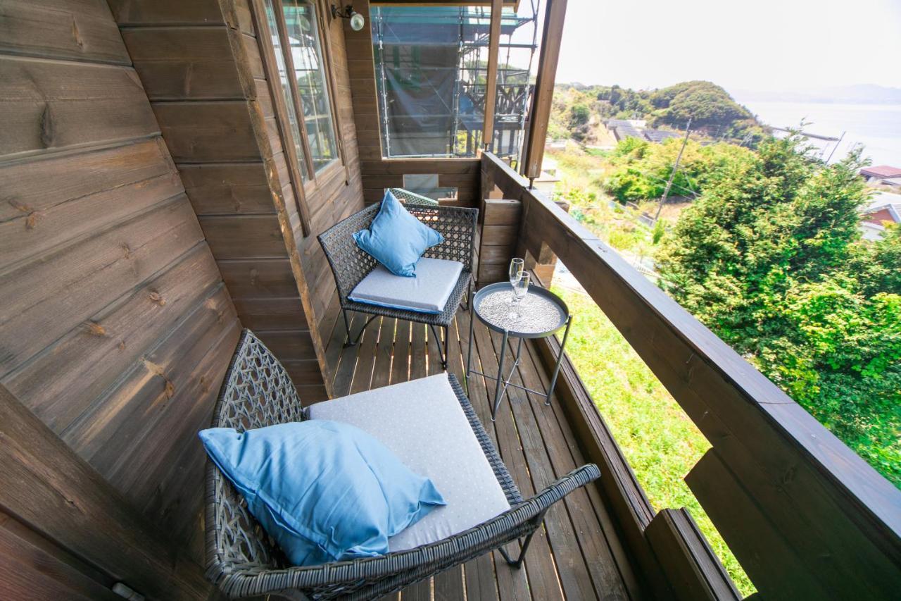 Villa Awaji Seaside Log House In Goshiki 1 Sumoto Exterior foto